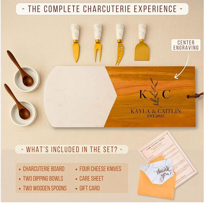 Personalized Charcuterie Board